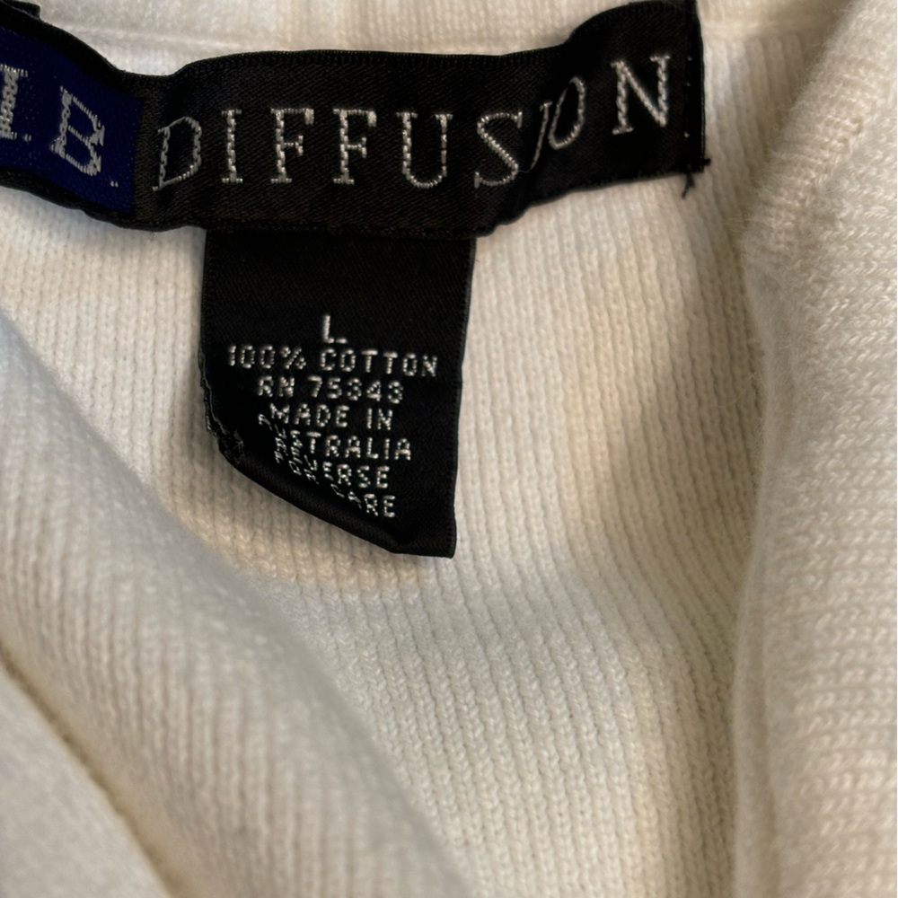 Vintage IB DIFFUSION Sleeveless Sweater Top - Picture 4 of 5